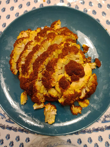 chou fleur roti